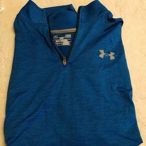 Men's under armour quarter zip long sleeve shirt